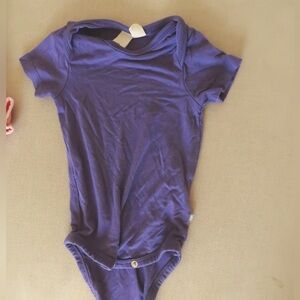 Kyte purple baby bodysuit